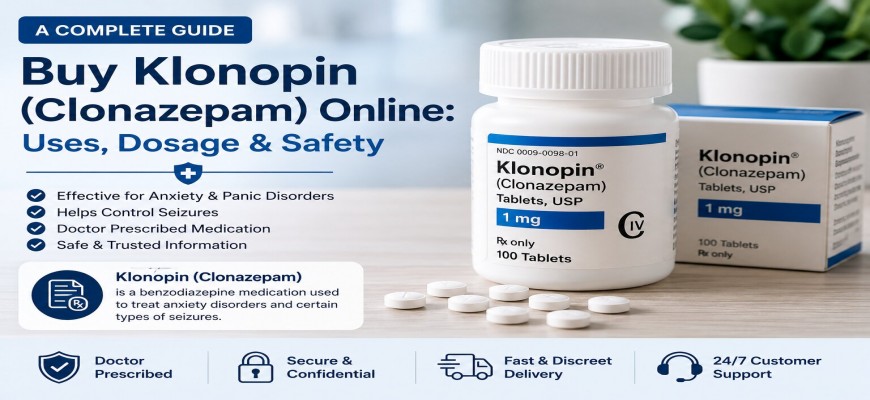 Buy Klonopin (Clonazepam) Online